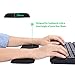 Aelfox Wide Gaming Keyboard Wrist Rest, Ergonomic Comfortable Armrest/Elbow Rest Pad, Memory Foam Wrist Pad for Keyboard Laptop Computer Wrist Support in Home Office（17.32 x 3.94 x 0.79 Inch）