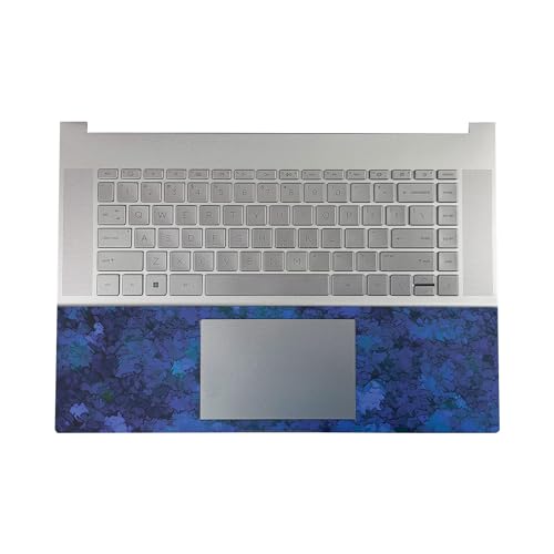 Image of Gaming Skin Compatible with HP Envy x360 16 inch (2023) - Blue Ice - Premium 3M Vinyl Protective Wrap Decal Cover - Easy to Apply | Crafted in The USA by MightySkins
