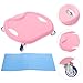 Zerodeko Silent Abdominal Sliding Discs with Roller Non- Training Equipment for Full-body Workouts Multifunctional Fitness Sliders for Home Gym Suitable for All Ages and Levels