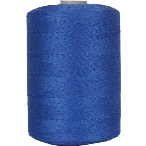Image of ThreadArt Cotton Quilting Thread, 1000M 50 /3, Royal Blue 305 | Long staple cotton thread for quilting, sewing and serging. Low-lint, smooth thread for clean stitches and strong seams.