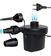 Pompa Elettrica Portatile Per Gonfiabili - 12V/230V Con 3 Ugelli Per Piscine, Materassi E Giocattoli - Foto 8