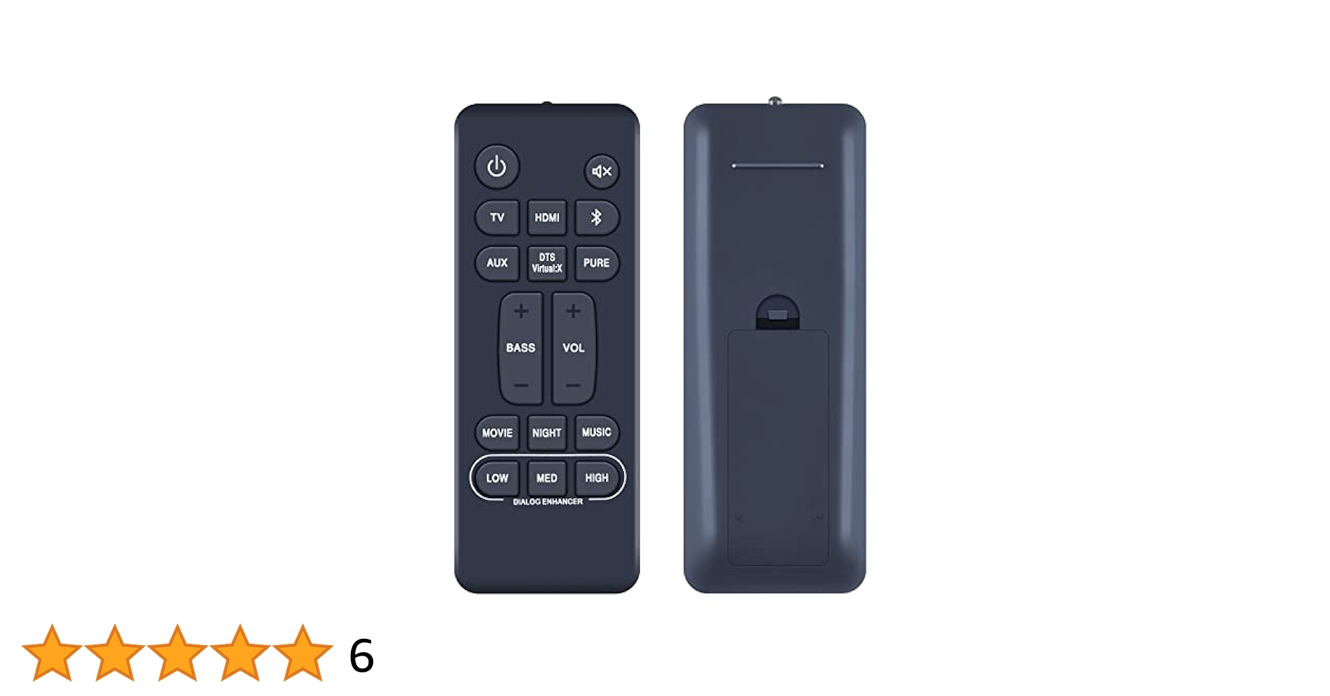 Amazon | ホームシアターサウンドバーリモコン RC-1236 for