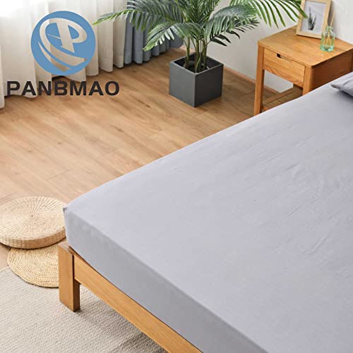 Panbmao Brand Grounding Fitted Sheet With Grounding Cord, Pure Silver Fiber And Cotton, Queen Size(60"X80"X15") Grounding Fitted Sheet #TOP2