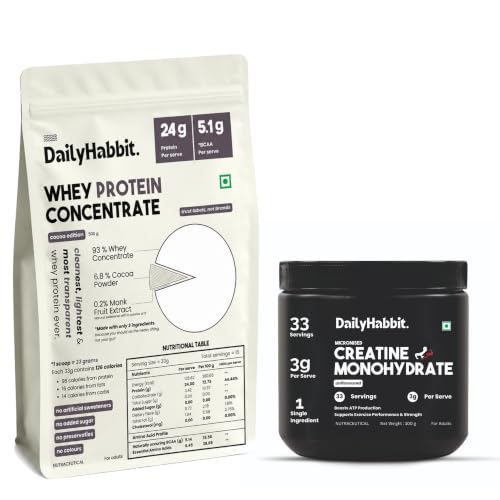 Muscle Stack | Whey Protein 500g + Creatine Monohydrate 3g/Serving | No Artificial Sweeteners | Banned Substance Tested-image-13