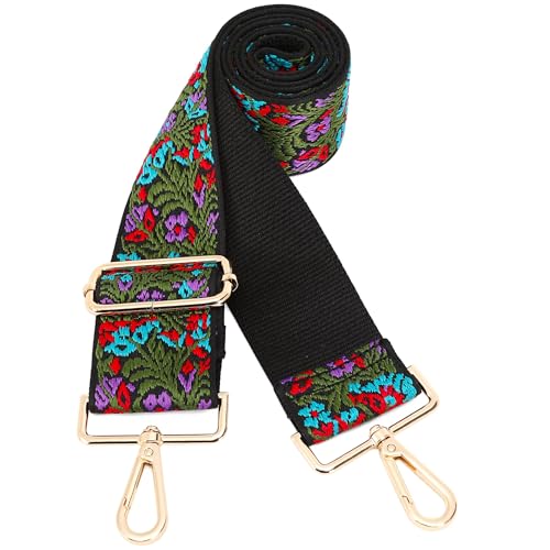 Image of Purse Strap Replacement Wide Adjustable Crossbody Shoulder Strap Guitar Straps for Handbags