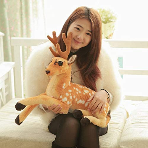 Tickles Jungle Deer Stuffed Soft Plush Animal Toy for Kids Boys & Girls (Color: Brown Size: 40 cm)