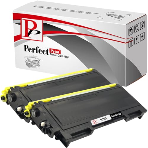 PerfectPrint - 2 Cartucho de toner compatible Brother TN2000 para DCP-7020 FAX-2820 FAX-2920 HL-2030 HL-2040 HL-2070N HL-6050D HL-6050DN MFC-7220 MFC-7225N MFC-7420 MFC-7820N
