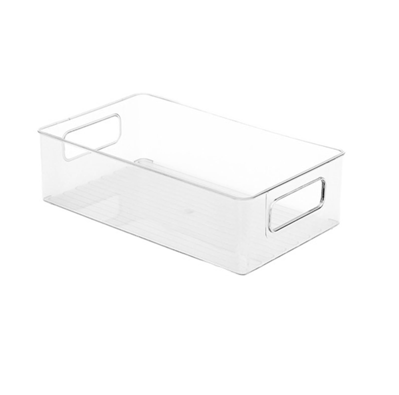 MJINA Acrylic Storage Box Desktop Cosmetics Transparent Plastic Box Dormitory Household Facial Mask Skin Box Refrigerator Storage Box(A2)