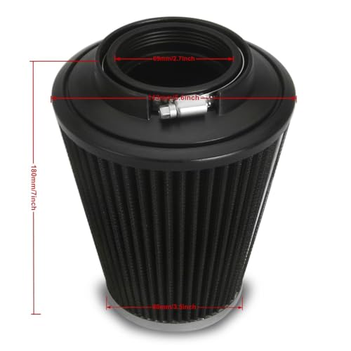 Image of Chrome Gauge Air filter for harley davidson street road glide road king air intake softail fatboy air cleaner dyna sportster XL (Type A : For Sportster XL models)