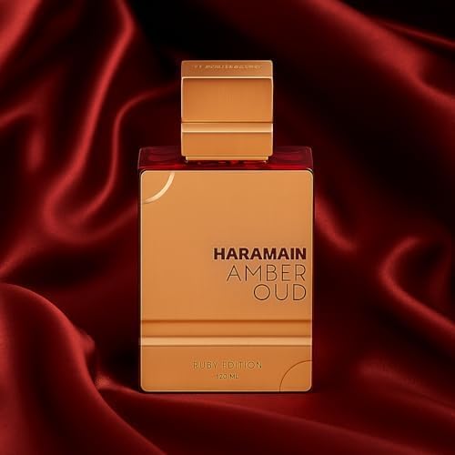 Image of inchAl Haramain Amber Oud Eau De Parfum Spray - Unisex Arabian Perfume for Men & Women | Long-Lasting Fragrance (120ml, Ruby Edition) inch