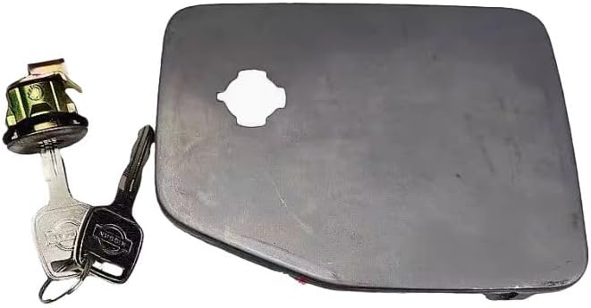 Unpainted Fuel Filler Door And Lock Cylinder with Key, intended for NISSAN PICK UP D22 Navara 98-04 DATSUN