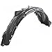 Evan Fischer Fender Liner Compatible With 2006-2011 Honda Civic Front For DX, DX-G, LX-S, Sport Models Passenger Side