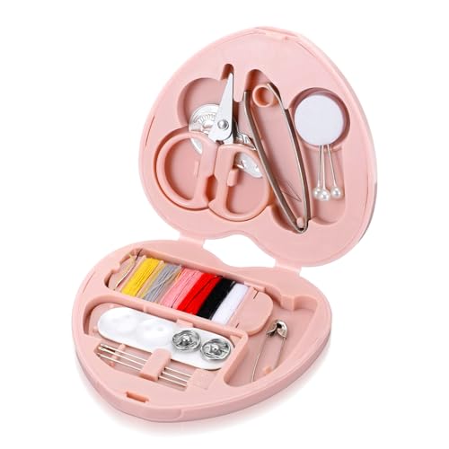 Tyqour Small Mini Sewing Kit Travel for Adults, Small Sewing