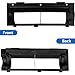 ZXHUANGOH Main Brush Cover Guard for Shark AI AV2501S, AV2501AE, RV2502AE, RV2520AOUS, AV2510AOUS, AV2511AE, RV2310AE, AV2310AE Robotic Vacuum Cleaner Replacement Accessories