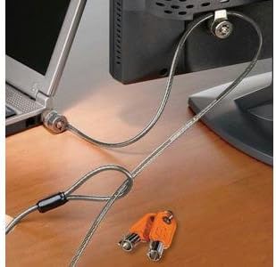 Kensington Microsaver Keyed Twin Notebook Lock
