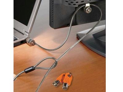 Kensingtonputer Kensington Microsaver Keyed Twin Notebook Lock