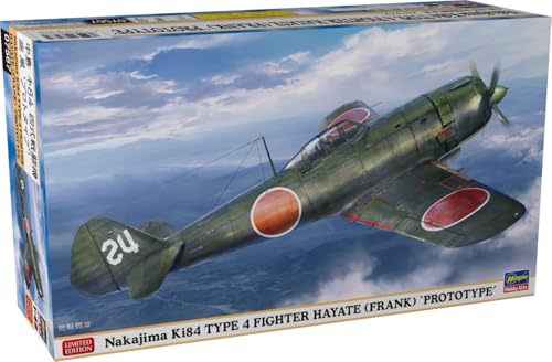 Maqueta de avion Nakajima Ki84 Hayate Frank Hasegawa 607567 kit de plastico para modelismo 1:48