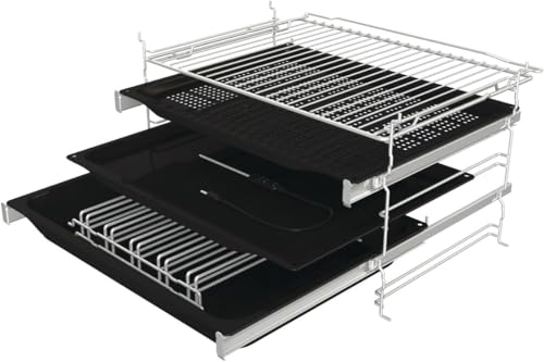Foto von Gorenje OptiBake Advanced BPSA 6747 A08BG Einbau-Backofen / 77L / Heißluft / Pyrolyse / AutoBake / Touch Bedienung / Bratenthermometer / GentleClose & Open / SteamAssist / PizzaMode 300°C/ schwarz