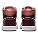 NIKE Air Jordan 1 Mid Women's Shoes (BQ6472-200, Dusty Peach/SAIL/White/Night Maroon) Size 5.5