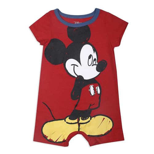 Romper Mickey Disney Baby bleu 24 mois finitions soignées - 6