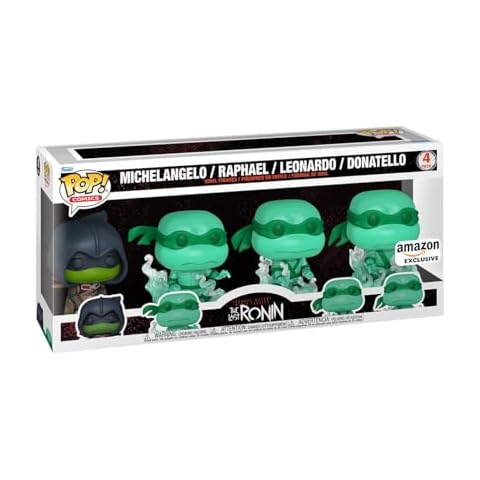 Funko Pop! TMNT Last Ronin 4-Pack Cover