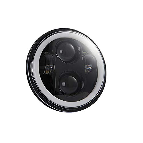 Luce Guida Moto 35w Faro A LED Per Moto 35W - Sostituzione Per KTM FE 250- 501, Impermeabile, Alta Luminosità Faro Led
