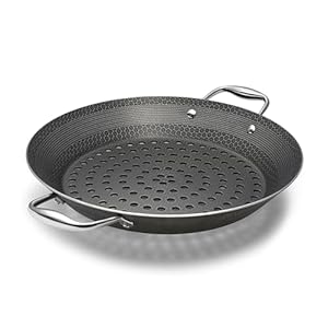 HexClad Hybrid Nonstick BBQ Grill Pan, Dishwasher-Friendly, BBQ and Oven-Safe Up to 900°F