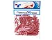 American Terminal E-BCRN-100 22/18-Gauge Economy Nylon Red Butt Connectors
