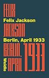 Cover zum Buch Berlin, April 1933