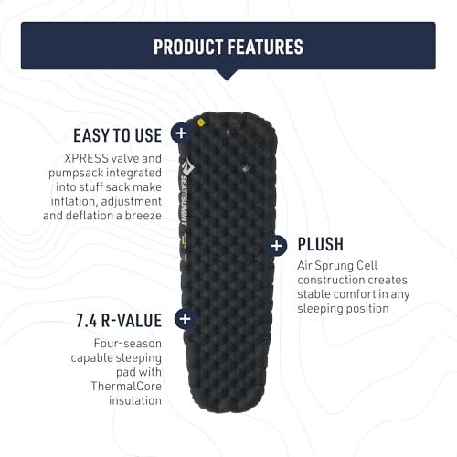 Image of Sea to Summit Ether Light XR Pro Insulated Sleeping Pad, Tapered - Small (66 x 21.5 x 4 inches)