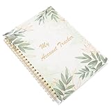 Holibanna Budget Tracker Scheckregister aus Papier zur Finanzorganisation mit Nachverfolgung von Scheckausgabe und Einzahlungen für Einsatz Unterwegs