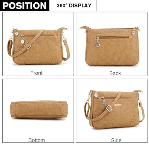 Image of WOMEN MARKS Women's PU Leather Sling /Crossbody Bag stylish look for women /girls