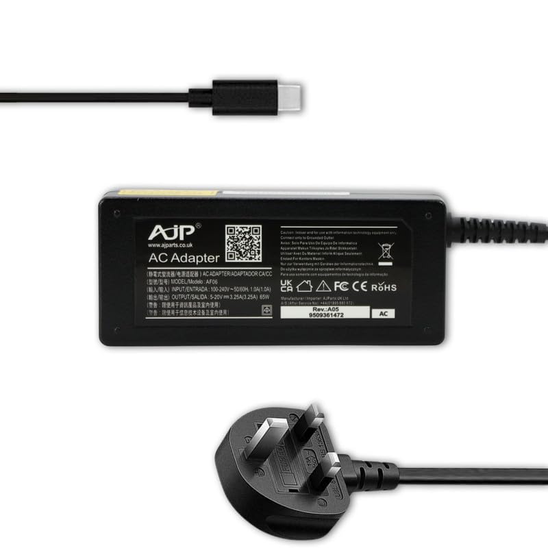 65W 45W USB C Charger for Lenovo Thinkbook 13s 14 15 14s Plus G2 G3 G4 ITL IAP Chromebook C330 S330 100e 300e 500e ThinkPad T14 T15 T480 T480s T490s T570 T580 T580s E490 Laptop TYPE C Power Adapter