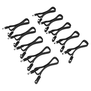 【Compatible with Popular Power Supplies】Compatible with Voodoo Lab Pedal Power 2 Plus,Strymon Zuma,Truetone 1 Spot,Boss,and other standard 5.5x2.1mm DC power supplies.Ideal for expanding your pedalboard with broad compatibility 【60CM (24 in) length &...