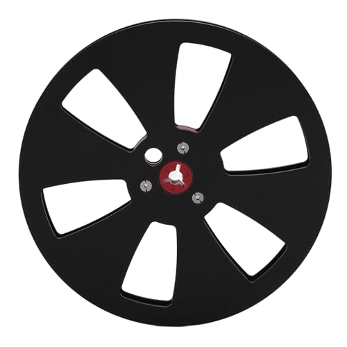 Bobine de ruban adhésif vide 6,35 mm en aluminium pour studio audio et écoute salon