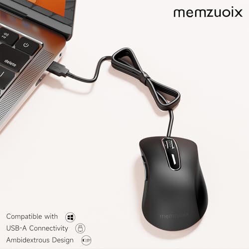 Memzuoix Wired Mouse thumbnail 2