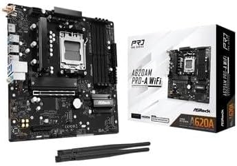 ASRock A620AM Pro-A WiFi AM5 mATX HDMI DDR5 - AMD Sockel …