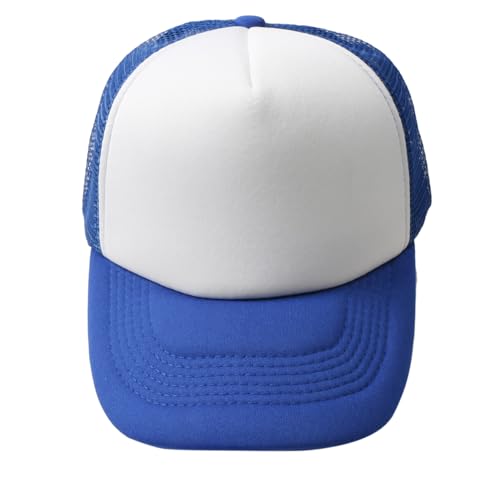 Image of TZ Promise Men Women Foam Trucker Hat Mesh Cap Solid Colors Lightweight with Adjustable Snapback Collection