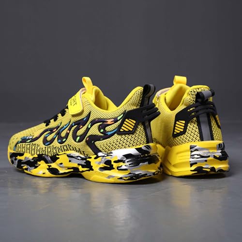 Boys Basketball Shoes Children's Fashion Sneakers Girls Basketball Shoes Indoor and Outdoor Training Running Shoes Breathable Tennis Shoes Students Outdoor Sports Badminton Shoes4