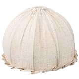 Tofficu Hängelampenschirm Vintage Runder Lampenschirm für Pendelleuchte Retro Design für Wohnzimmer Schlafzimmer und Gastronomie Kompatibel Langlebig