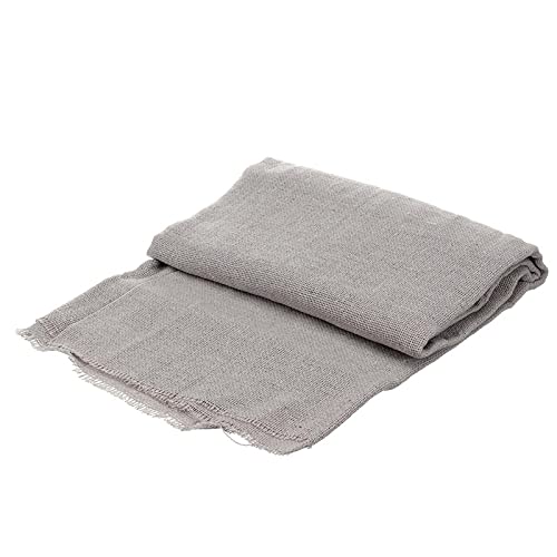 DYJD Primäres Tufting-Tuch-Backing-Stoff für die Verwendung von Teppich-Tufting-Guns,Grau,2 * 1.5m Cover