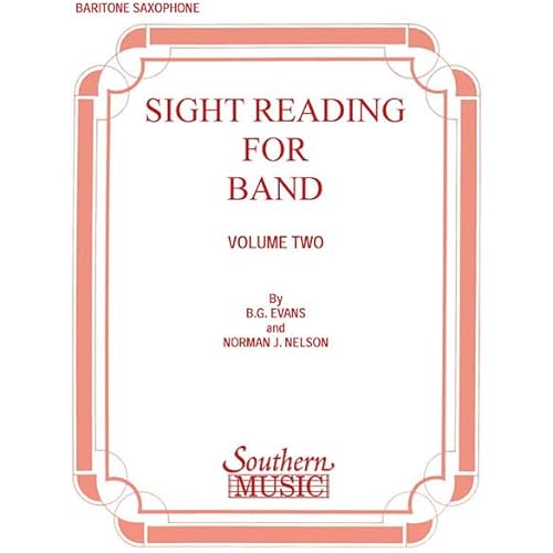 Sight Reading for Band, Book 2: Baritone Saxophone