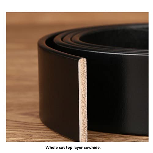 Sress Belts Belt Men's Smooth Buckle Youth Trouser Belt Men's Casual Simple Smooth Belt Gift for Boyfriend Casual Belts4