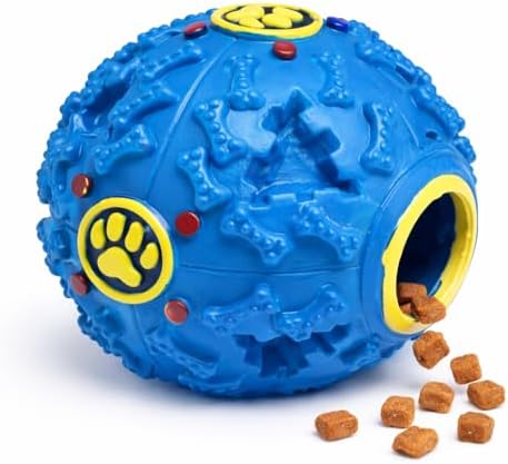 Bola Interativa para Cães com Dispenser de Petiscos – Brinquedo I...