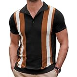 Photo Gallery mxdvsn maglietta a maniche corte in maglia da uomo estiva camicia sportiva a righe pulsante maglieria polo camicie top vintage traspirante casual t-shirt pullover nero-xxl Photo Gallery mxdvsn maglietta a maniche corte in maglia da uomo estiva camicia sportiva a righe pulsante maglieria polo camicie top vintage traspirante casual t-shirt pullover nero-xxl