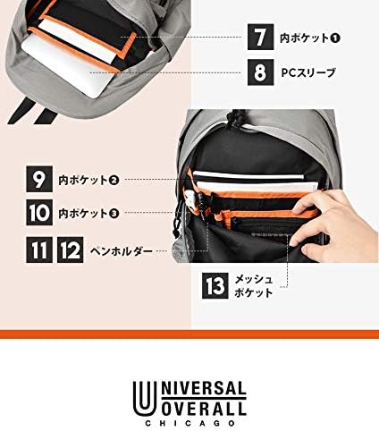 [ユニバーサルオーバーオール] スラントデイバッグ リュック UVO-030A