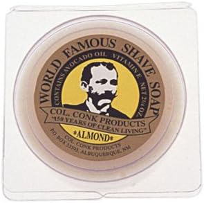 Colonel Conk Glycerine Shaving Soap Almond
