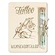 BOFUNX Tattoo Geschenk aus Holz Tattoowierung Geldgeschenk Verpackung mit Reagenzgläser Lustige Geschenk für Damen Herren Tattoo Liebhaber Tätowierer