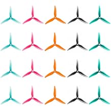 GEMFAN Hurricane 51466V2 Propellers 3-Blades Props for 2207-2306 and up Brushless Motor FPV Racing Drone Quadcopter Frame Kit 20 pcs 10CW 10CCW
