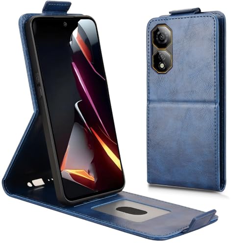 Luxury Phone Cover for ZTE Nubia Neo2 5G Vertical Flip leather Case Premium Wallet Retro Cover()